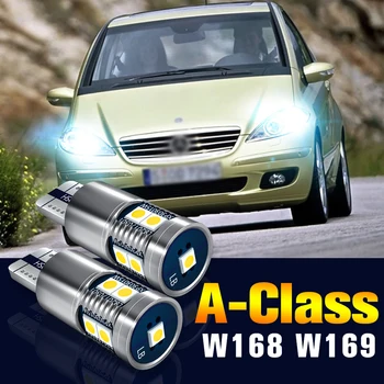 2x LED park lambası Ampul Park Lambası Mercedes Benz İçin Bir Sınıf W168 W169 1997-2012 2006 2007 2008 2009 2010 2011 Aksesuarları