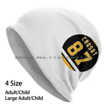 Sidney Crosby Kasketleri örgü şapka Hokeyi Penguenler Pittsburgh Braverman Brimless Örme Şapka Takke Hediye Rahat Yaratıcı