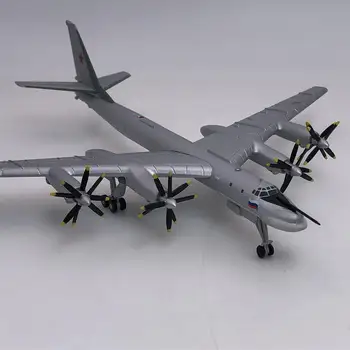 1/200 Uçak Modeli Alaşım Saldırı tu 95MS uçak Hediyeler Koleksiyonu için