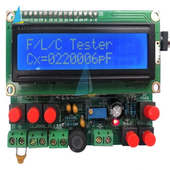 DIY Kiti Dijital Secohmmeter LCD Kapasite Frekans Endüktans Metre Cymometer CF İndüktör Kapasitör Test Cihazı Permittimeter