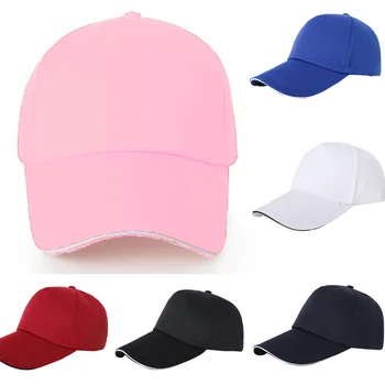 Erkek Şapka Balık Açık Klasik Çizgi beyzbol şapkası Spor Kap Düz Renk güneş şapkası beyzbol şapkası Bahar Yaz Trendi Snapback Şapka