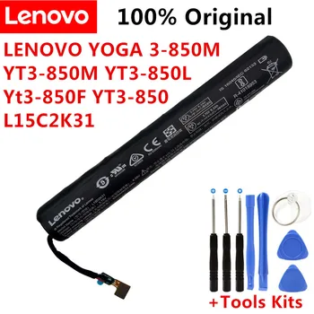 L15D2K31 Tablet lenovo için batarya YOGA 3 Tablet-850M Yt3-850F YT3-850 YT3-850M YT3-850L L15C2K31 3.75 V 6200 MAH