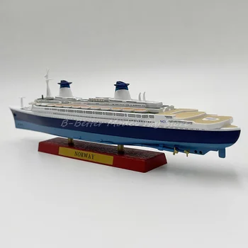 1:1250 Diecast Gemi Model Oyuncak Norveç Okyanus Gemisi Cruiser Çoğaltma Koleksiyonu