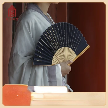 Qianlong Yubi Kalp Sutra Antik Stil Han Çin Giyim Fan yelpaze Çin Tarzı