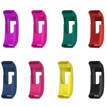 Silikon Cilt Kol Çantası Kapak Kabuk Garmin Vivosmart HR Artı / Vivosmart Hr / Yaklaşım X40 / Yaklaşım X10 Smartwatch Koruyucu