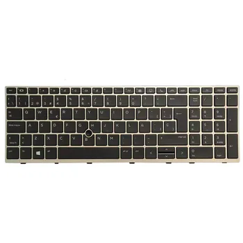 Yeni İspanyolca SP Laptop klavye HP EliteBook 850 G5 gümüş çerçeve İşaretleme çubuğu ile