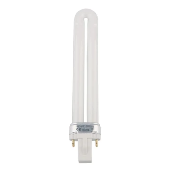 9W Tırnak Kurutucu UV lamba tüpü Ampuller oje Sanat Jel Kurutma Makinesi Yedek Kür Araçları Salon Kullanımı için