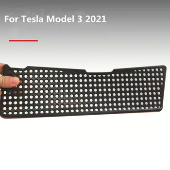 HAVA girişi Filtre Hava Akış Vent Koruma krom çerçeve Tesla Modeli 3 20121 hava girişi ızgara kapağı