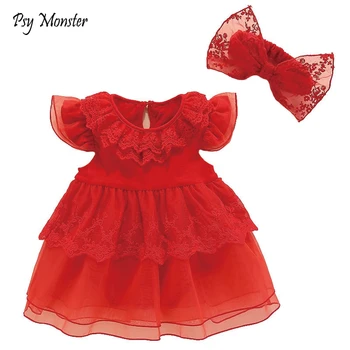 Yenidoğan Bebek Kız Prenses elbiseler giysileri 0 1 yıl kız bebek doğum günü Elbise nakış pamuk yaz elbisesi bebek kız için G86