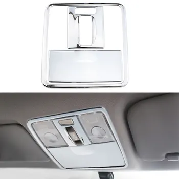 3 Adet / takım ABS Krom Araba çatı okuma ışıkları Trim Okuma Lambası Kapak Sticker Hyundai Verna Solaris 2012 - 2015 Aksesuarları