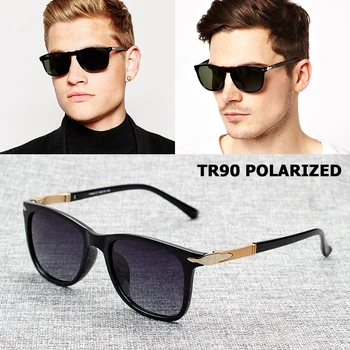 JackJad Moda TR90 POLARİZE Kare Stil Degrade Güneş Gözlüğü Erkekler Ultralight Sürüş Marka Tasarım güneş gözlüğü Oculos De Sol