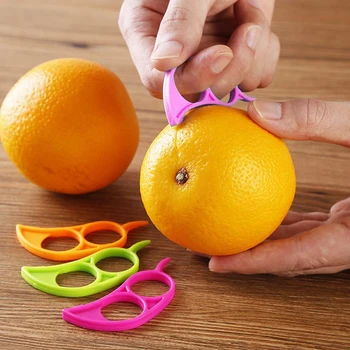Mini Soyulmuş Meyve Soyucu Limon Portakal Narenciye Soyucu Dilimleme Kesici Hızla Sıyırma Mutfak Alet Meyve Sebze Araçları