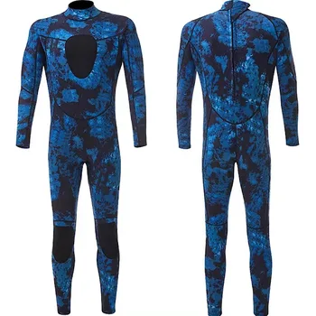 2022 Wetsuits Erkek 1.5 MM / 3MM Camo Neopren Tüplü Dalış Unisex Tek Parça Spor Cilt Spearfishing Tam Dalgıç Kıyafeti Damla Nakliye