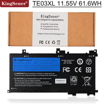 KingSener TE03XL Dizüstü HP için batarya OMEN 15-bc011TX 15-bc012TX 15-bc013TX 15-AX015TX AX017TX TPN-Q173 HSTNN-UB7A 849910-850