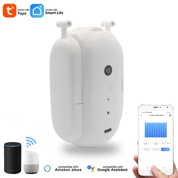 Akıllı ev otomatik perde makinesi ücretsiz parça kurulum, cep telefon uzaktan kumandası akıllı bluetooth ses kontrol perdesi