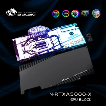 Bykski N-RTXA5000-X Grafik Kartı Su Bloğu İçin Leadtek RTX A5000 Ekran Kartı, GPU Soğutucu VGA Soğutucu