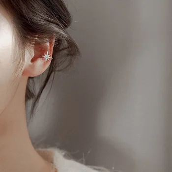 Kadınlar için küpe Mangxing kulak klipsi Deliksiz Klip Küpe Takı Aksesuarları Toptan