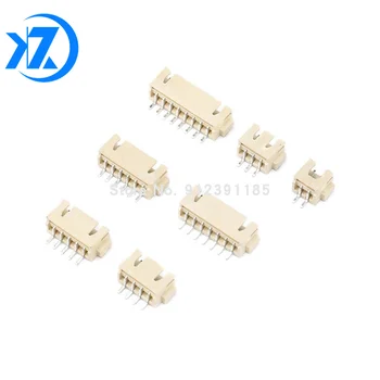 20 adet XH2. 54 SMD SMT DİK AÇI konektörü 2.54 MM PİTCH ERKEK pin başlığı 2 P/3 P/4 P/5 P/6 P/8 P/ PCB kartı LED şerit konektörü