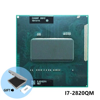 Intel Core i7-2820QM i7 2820QM SR012 2.3 GHz Dört Çekirdekli Sekiz İplik CPU İşlemci 8M 45W Soket G2 / rPGA988B