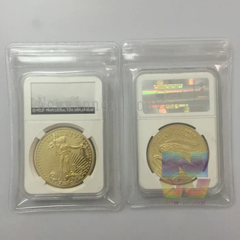 Manyetik olmayan 1OZ Liberty Kartal Altın Sikke Kanada Gümüş Elizabeth II Kraliçe Dolar Hatıra paraları PCCB Durumda Yüksek Kaliteli Hediye