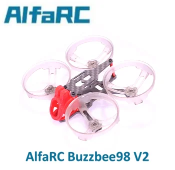 AlfaRC Buzzbee98 98mm V2 Karbon Fiber Çerçeve 2 inç FPV Yarış drone iskeleti