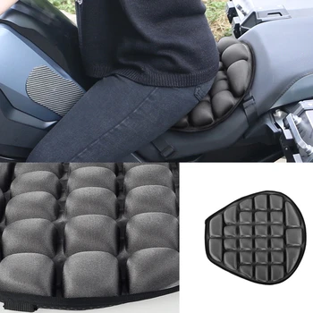 Motosiklet klozet kapağı Ergonomik Yastık Çoğu Motosiklet için Uygun Türleri Basınç Tahliye Hava Yastığı Premium TPU Malzeme
