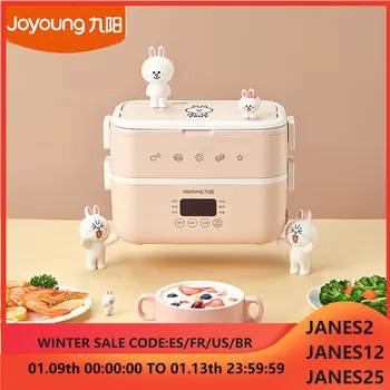 Joyoung 1.5 L ısı koruma Taşınabilir Elektrikli yemek kabı gıda ısıtıcı konteyner Otomatik Mini elektrikli pirinç ocağı Bento Kutusu