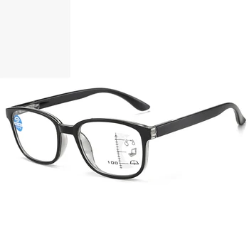 2020 anti-mavi PC İlerici multifokal okuma gözlüğü erkekler uzak yakın multifokal okuma gözlüğü kadın presbiyopik gözlük