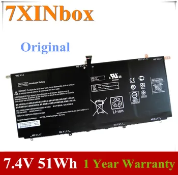 7XINbox 7.4 V 51wh Orijinal RG04XL Dizüstü HP için batarya Spectre 13-3000 13t-3000 serisi RG04XL RG04051XL Tablet