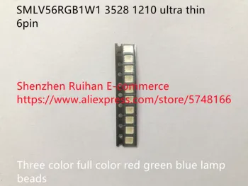 Orijinal yeni 100 % SMLV56RGB1W1 3528 1210 ultra ince 6pin üç renkli tam renkli kırmızı yeşil mavi LED çip lamba yuvası