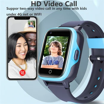 4g akıllı saat Çocuklar Görüntülü Görüşme GPS Konumlandırma WıFı İzci Konumu SOS SIM Kart Çocuk Hediyeler Su Geçirmez Anti-kayıp Smartwatch