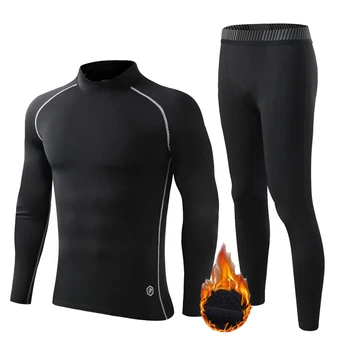 Erkek Spor İç Çamaşırı Spor Giyim Kış sıcak Sıkıştırma Takım Elbise Çocuklar Koşu İkinci Cilt termal iç çamaşır rashgarda mma