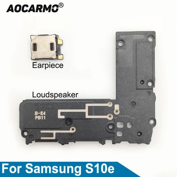 Aocarmo Alt Hoparlör Samsung Galaxy S10e G970 Üst Kulaklık Hoparlör Flex Kablo Yedek Parçaları