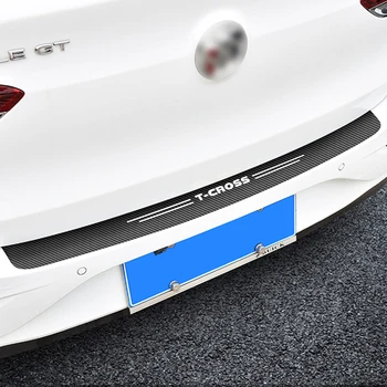 TCROSS T araba sticker karbon fiber Gövde dekorasyon-ÇAPRAZ aksesuar