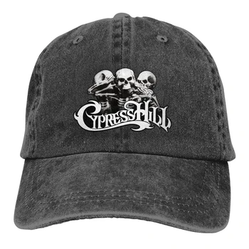 Baskı 3D Cypress Hill Logo Açık Eğlence Beyzbol Kapaklar Ayarlanabilir Hip Hop şapka