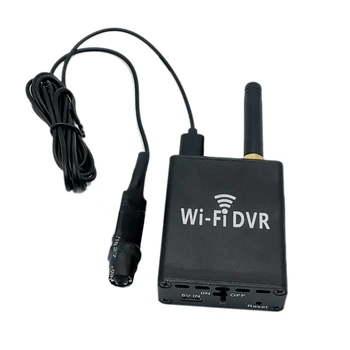 Taşınabilir Pil Powered 1080 P Mini Wifi DVR Kamera Kitleri 1CH CCTV DVR Onvif AHD DVR P2P Video Ses DVR Kaydedici TF Kart Yuvası