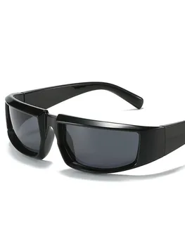 Yeni Steampunk Spor Güneş Gözlüğü Gözlüğü Trend Kadın Y2k Ayna güneş gözlüğü Erkekler Punk Shades Gözlük Unisex Açık Gözlük UV400