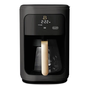 Güzel 14 Fincan Dokunmatik Kahve Makinesi, Drew Barrymore'dan Siyah Susam