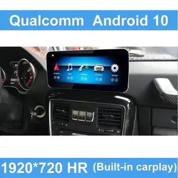 Android 10 Qualcomm 8 Çekirdekli Dokunmatik Ekran Multimedya oyuncu ekranı Navigasyon BT GPS Mercedes Benz İçin Bir CLA GLA Sınıfı 2013-2018