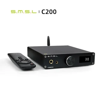 SMSL C200 ES9038Q2M DAC Kulaklık Amp OPA1612A*4 TRS Dengeli 4.4 mm 6.35 mm Çıkış Bluetooth 5.0 DSD512 32Bit 768KHZ PS4 PS5