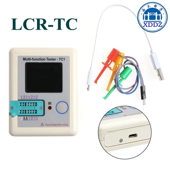 Transistör test cihazı ICR-TC tam renkli grafik ekran bitmiş lCR-T7 T4 TC1