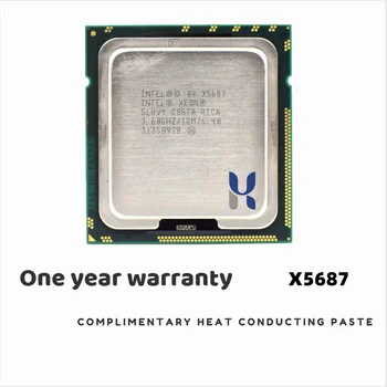 Intel Xeon X5687 İşlemci 3.6 GHz 12 MB Dört Çekirdekli 6.4 GT/s LGA 1366 SLBVY CPU
