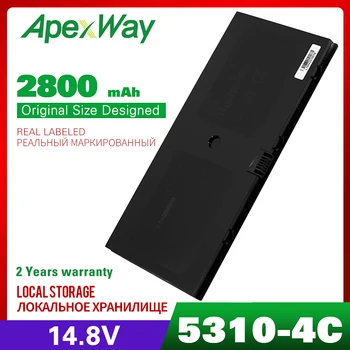 Apexway Dizüstü HP için batarya ProBook 5310 m 5320 m 580956-001 538693-271 HSTNN-SBOH HSTNN-DB0H HSTNN-C72C 538693-961 FL04 2800 mAh