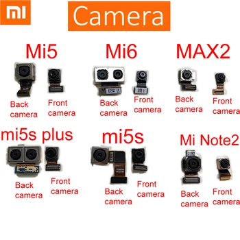 Orijinal Çalışma Arka Arka Kamera İçin Xiaomi mi mi 5 mi 6 mi MAX MAX2 mi 5s artı Not 2 3 Poco X3 Büyük Ana Kamera Modülü flex kablo
