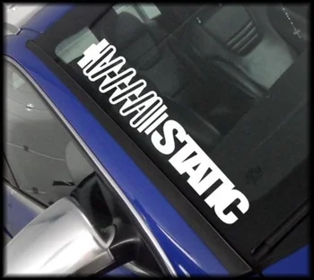 2x STATİK (renk Seçimi) 55 cm Kapı Sticker DUB EĞLENCELİ Tuning Çıkartması Araba ve Motosiklet Pick Up Şekillendirici