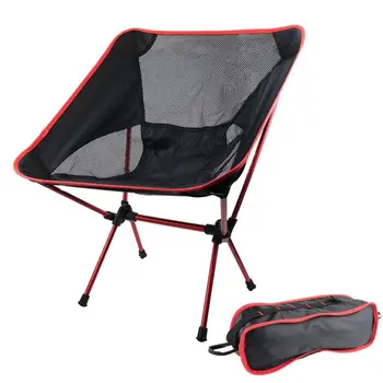 Katlanır Taşınabilir kamp sandalyesi Eğlence Plaj Bahçe Ay Sandalye