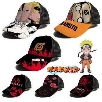 Naruto Yaz Güneşlik Kap beyzbol şapkası Kader Gece Güneşlik file şapka Açık Hip Hop Şapka çocuk Hediye