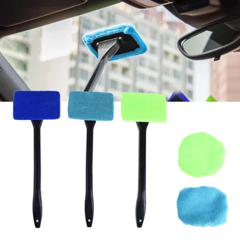 1 adet Araba Yıkama Araba Pencere Temizleyici Fırça cam sileceği Araba Fırçası İçin Uzun Saplı Temizleme Aracı İle Araba Ürünleri