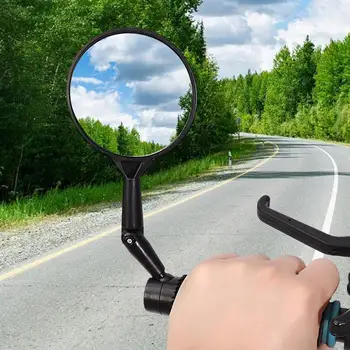 Faydalı Bisiklet Dikiz Aynası Kırılmaz Geniş açılı ayna Taşınabilir Ayarlanabilir Geniş Açılı Ayna Bisiklet Dikiz