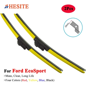 HESITE Renkli cam sileceği Bıçakları Ford EcoSport SUV BK BL 2004 2008 2010 2012 2013 2014 2015 2017 2018 2020 2021 2022